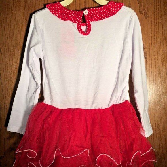 I LOVE SANTA IN SPARKLE NEW DRESS CUTE FOR HOLIDAY